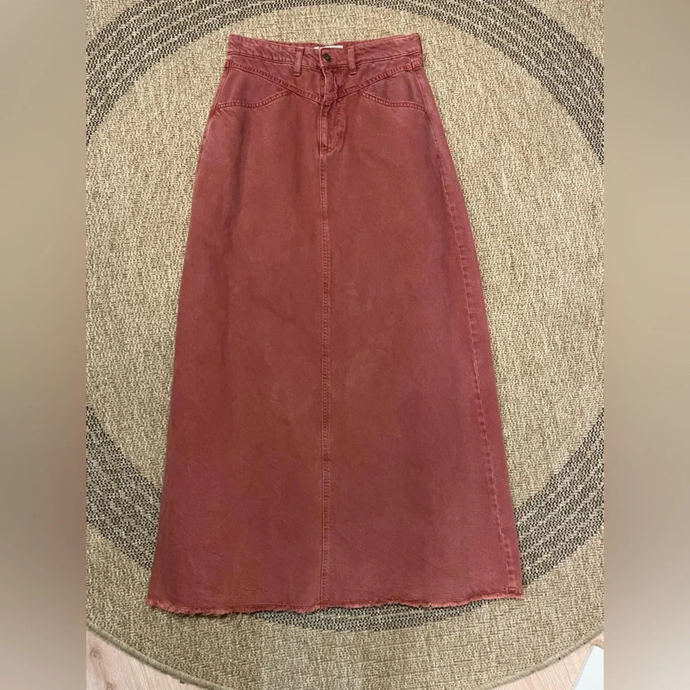 We The Free Women's Denim Maxi Skirt - Picture 4 of 9